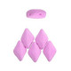 Matubo GemDuo Perlen 8x5mm Bondeli - Matt lilac